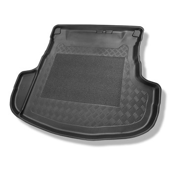 Vasca baule compatibile con Mitsubishi Outlander III SUV (09.2012-2022) - 5 posti; portabagagli inferiore (con e senza subwoofer); non per versione Plug-in ibrida - tappetino per bagagliaio - tappeto bagagliaio per auto