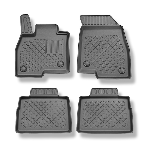 Tappetini Auto in TPE compatibili con Jaecoo 7 SUV (2024-....) - non per la versione ibrida - tappeti auto neri