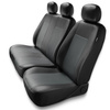 Coprisedili compatibili con Peugeot Partner I, II (1996-2019) - fodere sedili universali - set coprisedili auto - BC-G