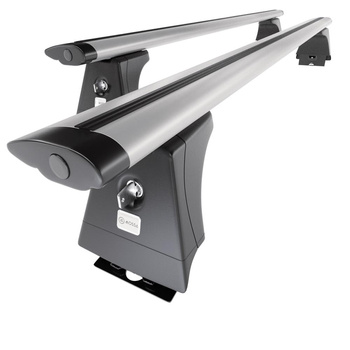 Barre portatutto in alluminio compatibili con Fiat Ducato IV Van (2014-....) - con punti di fissaggio di serie - portapacchi auto colore argento - portabagagli barre da tetto