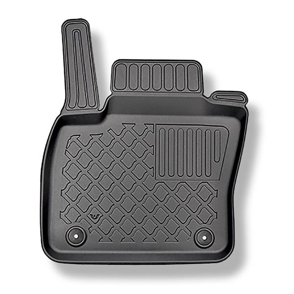 Tappetini Auto in TPE compatibili con Volvo XC40 SUV (03.2018-....) - tappeti auto neri