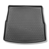 Vasca baule compatibile con Volkswagen Golf V 1K Variant (06.2007-2009) - piano di caricamento piatto - tappetino per bagagliaio - tappeto bagagliaio per auto