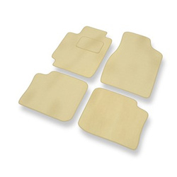 Premium tappetini auto in velluto compatibili con Toyota Camry V (2002-2006) - tappeti auto beige