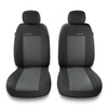 Coprisedili compatibili con Mazda Tribute I, II (2000-2011) - fodere sedili universali - set coprisedili auto - 2UNE-2