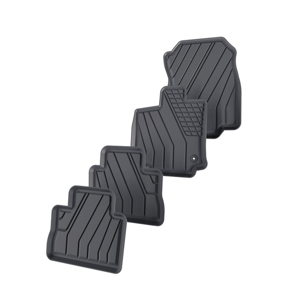 Tappetini Auto in TPE compatibili con Suzuki Across SUV (07.2020-....) - tappeti auto neri