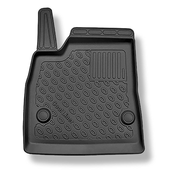 Tappetini Auto in TPE compatibili con Tesla Model S Liftback (04.2015-12.2020) - 4 ruote motrici - tappeti auto neri