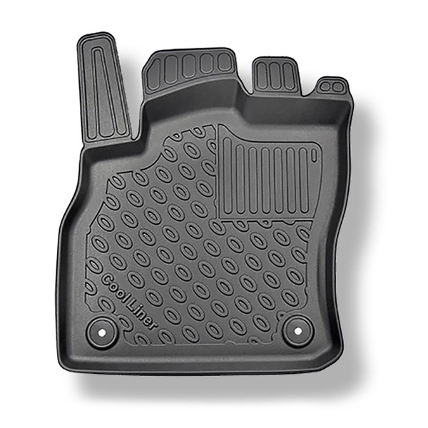 Completo di tappetini e tappetino per bagagliaio TPE per: Audi Q3 09.2019-.... (Sportback) - anche per la versione ibrida TFSI e Plug-in Hybrid; bagagliaio superiore (con pavimento multifunzione)