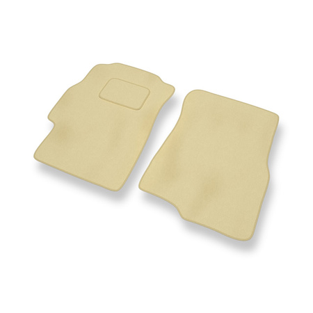 Premium tappetini auto in velluto compatibili con Honda Civic VI (5 porte) (1996-2000) - tappeti auto beige