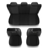 Coprisedili compatibili con Mazda CX-5 I, II (2011-2019) - fodere sedili universali - set coprisedili auto - TG-G