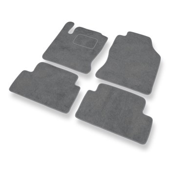 Premium tappetini auto in velluto compatibili con Ford Focus I (1998-2005) - tappeti auto grigio