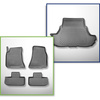 Completo di tappetini e tappetino per bagagliaio TPE per: Dodge Challenger III 2014-.... (Coupé)