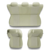 Coprisedili compatibili con Fiat Palio I, II (1996-2004) - fodere sedili universali - set coprisedili auto - MD-7
