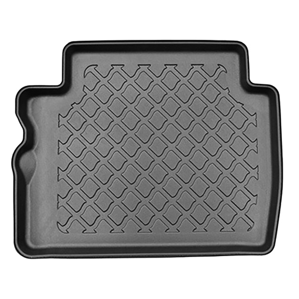 Completo di tappetini e tappetino per bagagliaio TPE per: Mazda CX-5 II 07.2017-.... (SUV) - vano portabagli inferiore; piano di carico regolabile nella posizione piu' bassa oppure senza piano di carico regolabile