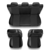 Coprisedili compatibili con Dacia Duster I, II (2010-2019) - fodere sedili universali - set coprisedili auto - EXL-3