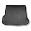Vasca baule compatibile con Volvo V70 III Station Wagon (09.2007-2016) - tappetino per bagagliaio - tappeto bagagliaio per auto