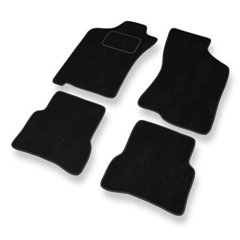 Premium tappetini auto in velluto compatibili con Fiat Albea (2002-2010) - tappeti auto nero
