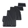 Tappetini Auto in TPE compatibili con Toyota Yaris IV Hatchback (2019-....) - tappeti auto neri