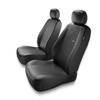 Coprisedili anteriori compatibili con Seat Leon I, II, III (1999-2019) - fodere sedili universali - set coprisedili auto - 2XL-B