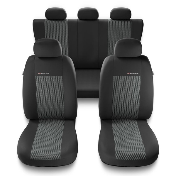 Coprisedili compatibili con Seat Cordoba I, II (1993-2009) - fodere sedili universali - set coprisedili auto - UNE-2