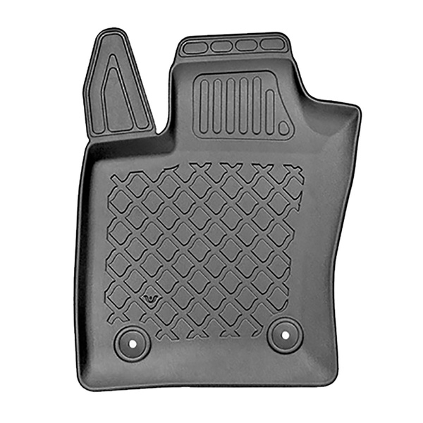 Tappetini Auto in TPE compatibili con Jeep Compass II MP 4xe Plug-in Hybrid SUV (07.2020-....) - tappeti auto neri