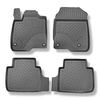 Tappetini Auto in TPE compatibili con Honda ZR-V Hybrid e:HEV SUV (10.2023-....) - tappeti auto neri