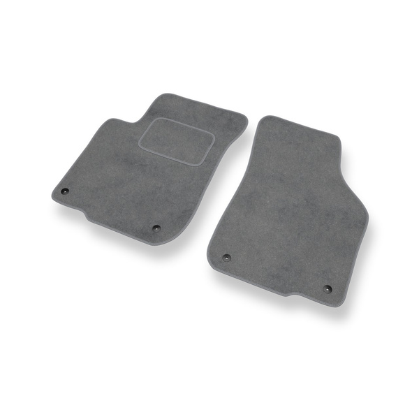Premium tappetini auto in velluto compatibili con SEAT Leon I Hatchback (1998-2006) - tappeti auto grigio