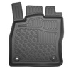 Tappetini Auto in TPE compatibili con Audi A3 8V Hatchback, Sportback (08.2012-03.2020) - tappeti auto neri
