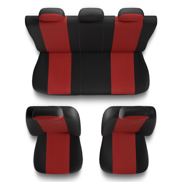 Coprisedili compatibili con Seat Ateca (2016-....) - fodere sedili universali - set coprisedili auto - X.R-RD