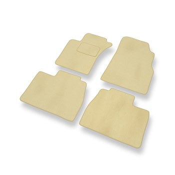 Premium tappetini auto in velluto compatibili con Mercedes-Benz Classe M W163 (1997-2005) - tappeti auto beige