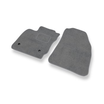 Premium tappetini auto in velluto compatibili con Ford Transit Courier (5-persona) (2014-2023) - tappeti auto grigio