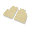 Premium tappetini auto in velluto compatibili con Fiat Panda II (2003-2012) - tappeti auto beige