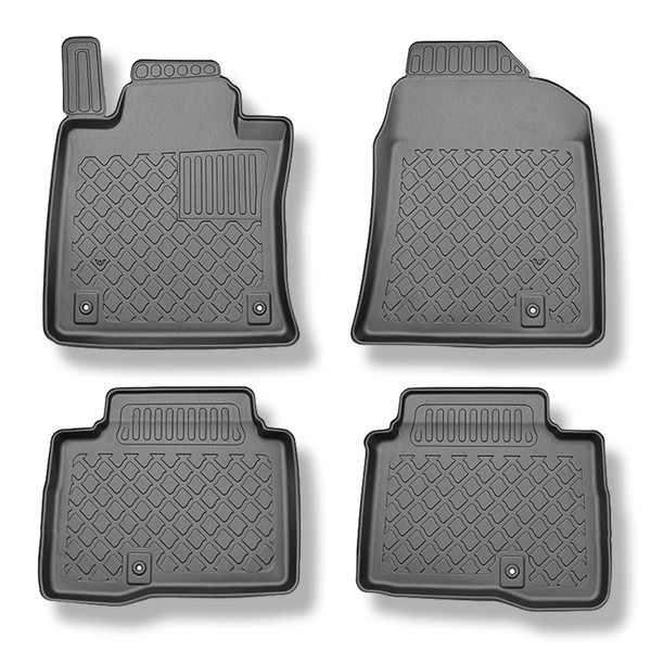 Tappetini Auto in TPE compatibili con Ssangyong Torres SUV (09.2023-....) - non per la versione elettrica - tappeti auto neri