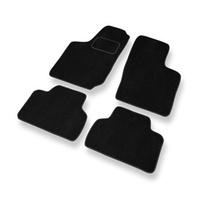Premium tappetini auto in velluto compatibili con Opel Corsa B (1992-2000) - tappeti auto nero
