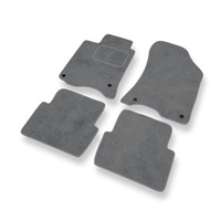 Premium tappetini auto in velluto compatibili con Renault Laguna II (2000-2007) - tappeti auto grigio