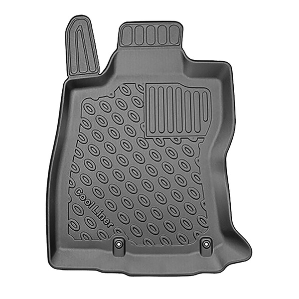 Tappetini Auto in TPE compatibili con Subaru Forester V e-Boxer SUV (06.2019-10.2024) - tappeti auto neri