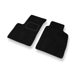 Premium tappetini auto in velluto compatibili con Fiat Panda II (2003-2012) - tappeti auto nero