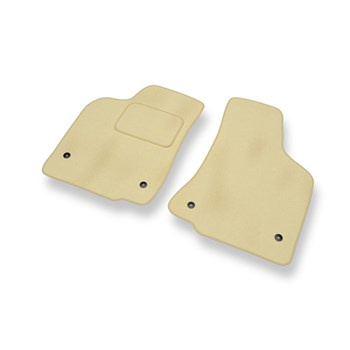 Premium tappetini auto in velluto compatibili con Volkswagen Polo III (1994-2001) - tappeti auto beige