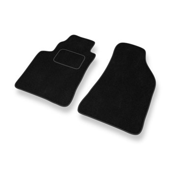 Premium tappetini auto in velluto compatibili con Lancia Delta III (2008-2014) - tappeti auto nero