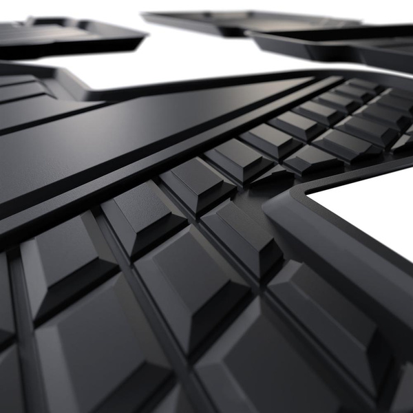 Tappetini Auto in TPE compatibili con Jaecoo 7 SUV (2024-....) - tappeti auto neri