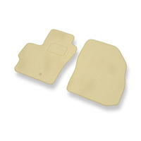 Premium tappetini auto in velluto compatibili con Mazda 3 I (2003-2009) - tappeti auto beige