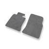 Premium tappetini auto in velluto compatibili con Mini Cabrio II (2009-2015) - tappeti auto grigio