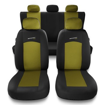 Coprisedili compatibili con Seat Ateca (2016-2019) - fodere sedili universali - set coprisedili auto - S-Y