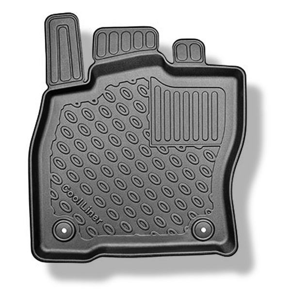 Tappetini Auto in TPE compatibili con Cupra Formentor Crossover (09.2020-....) - non per versione Plug-in ibrida - tappeti auto neri