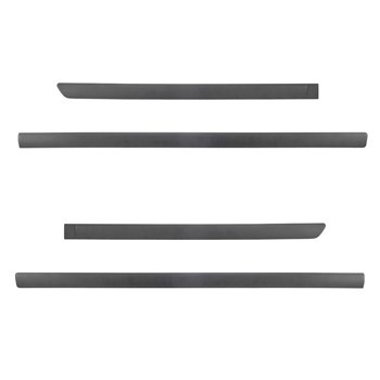 Protezioni nere laterali per auto Skoda Octavia II Liftback (5 porte) - (2004-20