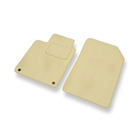 Premium tappetini auto in velluto compatibili con Renault Laguna III (2007-2015) - tappeti auto beige