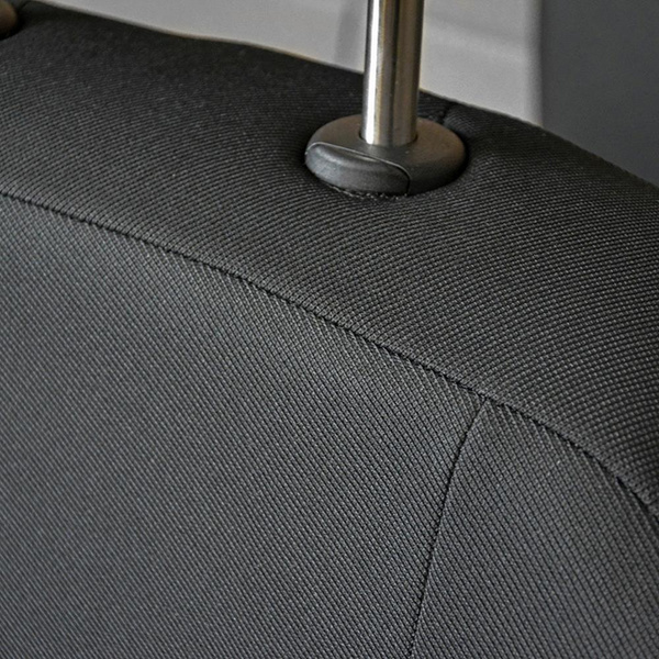 Coprisedili su misura compatibili con Volkswagen Transporter T4 BUS Van (1994-2003) per tre file di sedili - fodere sedili - set coprisedili auto - E3