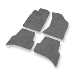 Premium tappetini auto in velluto compatibili con Toyota 4Runner IV (2003-....) - tappeti auto grigio