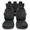Coprisedili compatibili con Opel Corsa A, B, C, D, E (1982-2019) - fodere sedili universali - set coprisedili auto - MD-2
