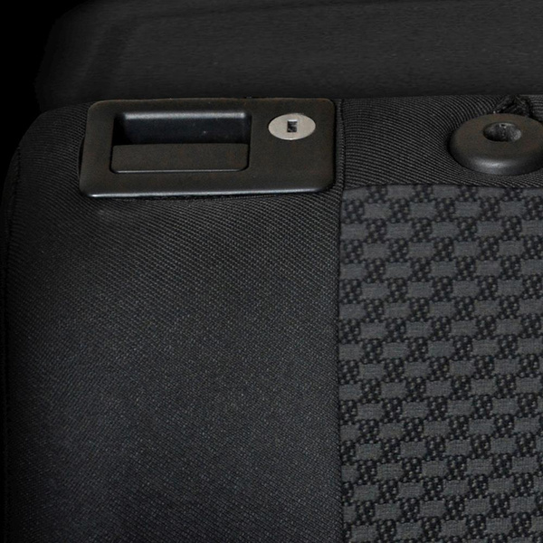 Coprisedili su misura compatibili con Volkswagen Transporter T4 BUS Van (1994-2003) per tre file di sedili - fodere sedili - set coprisedili auto - E3