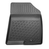 Completo di tappetini e tappetino per bagagliaio TPE PREMIUM per: Kia Carens IV 04.2013-08.2019 (Monovolume) - 7 posti; sedili 3a fila abbassati